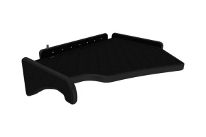 Raft polita interior cabina (panou LED, lumina alba; mijloc; versiune inalta, cabina, culoare: negru, serie: ELEGANCE) potrivit SCANIA R