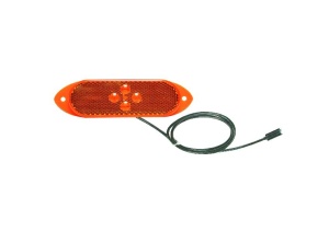 Reflector portocaliu LED 24V conector AP 500mm