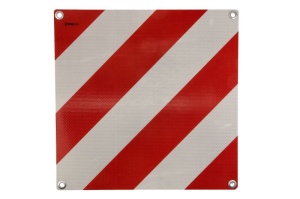 Semn avertizare placa informare, vehicule supradimensionate 1 buc 500mm x 500mm