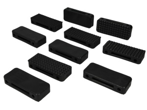 Set 10 buc protectie margine incarcare, negru, 100x40mm