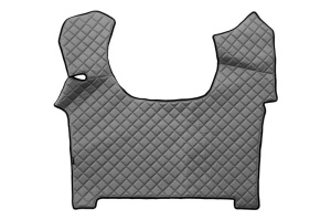 Set covorase podea camion potrivit Iveco ECO-LEATHER (material - eco-piele, culoare - gri, transmisie automata) potrivit IVECO S-WAY dupa 2019 - Img 3