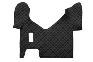 Set covorase podea camion potrivit Iveco ECO-LEATHER, set 3 buc. (material - eco-piele, culoare - negru, pentru transmisie manuala) potrivit IVECO STRALIS - Img 3