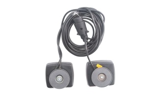 Stop lampa spate stanga/dreapta cu magnet, bulb deschis 12V, semnalizator, lampa stop, lumina parcare, fire 5m, cu a 7 pini soclu - Img 2