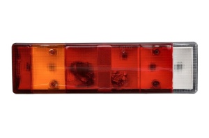Stop spate Dreapta/Stanga potrivit MAN E2000, F2000, L2000, M 2000 L, M 2000 M, M90 dupa 1990 (24V, reflector, garda laterala, conector: Rear Bayonet 8PIN)