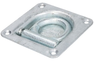Baza prindere incarcatura montare marfa, castrat 105x85-zinc