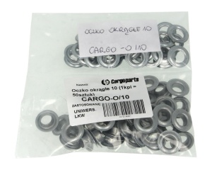 Carlig cablu prelata diametru 10 mm set 50 buc - Img 2