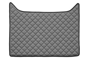 Covor podea camion potrivit DAF tunel central ECO-LEATHER, 1 bucata (material - eco-piele, culoare - gri, transmisie automata) potrivit DAF XF 105 dupa 2005