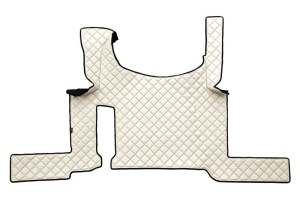 Covoras Auto, piele ECO potrivit MAN TGX II dupa 2020 (material - piele matlasată ECO, fără disc de ambreiaj, transmisie automata) - Img 2