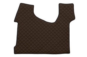 Covoras Auto, piele ECO potrivit MERCEDES ACTROS MP4 / MP5 dupa 2011 (material - piele matlasată ECO, cabina ingusta 230 cm) - Img 2