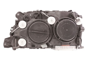 Far dreapta D1S/H1/PY21W/W5W, manual, fundal: crom, culoare Semnalizator: transparent MERCEDES ACTROS MP2 / MP3 dupa 2008
