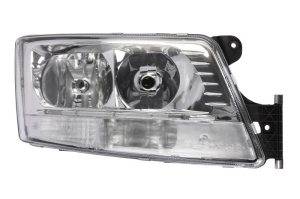 Far dreapta H21W/H7/LED/PY21W, electric, fundal: crom, culoare Semnalizator: alba MAN TGX dupa 2007