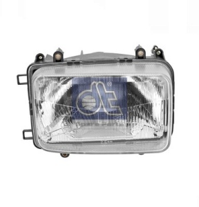 Far dreapta H4, fundal argintiu DAF 65, 65 CF, 75, 75 CF, 85, 85 CF 1992-2000