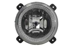Far Dreapta/Stanga potrivit FORD CARGO II dupa 2008 (H1, 24V, functii aditionale: semnalizare, culoare insert: cromat)