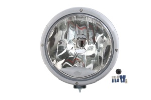 Far universal (H1/W5W, 12/24V, latime 222mm, inaltime 242mm, diametru 222mm, gri , negru)
