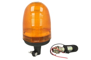 Girofar portocaliu, camion 12/24V, LED, tubular
