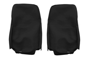 Huse scaun camion ELEGANCE S (negru, material eco-leather / velur, EURO 6) potrivit DAF XF 105, XF 106 dupa 2012 - Img 2