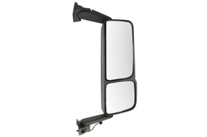 Oglinda laterala Dreapta, incalzita, electric, lungime: 912mm, latime: 437mm, inaltime: 140mm (versiune cromata) potrivit MERCEDES ACTROS MP4 / MP5, AROCS dupa 2011