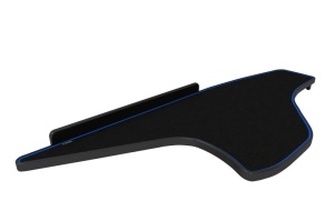 Raft interior cabina potrivit DAF XF II, XG, XG+ dupa 2021 (lung, culoare: albastru, serie: CLASSIC)