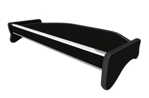 Raft polita interior cabina (mijloc, culoare: gri, serie: CLASSIC) potrivit DAF - Img 2