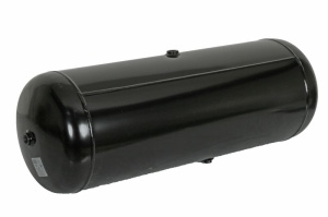 Rezervor aer sistem compresor POLMO diametru 310mm/lungime895mm/ debit 60dm/3, 3xM22x1, 5 singular, Dublu, partea opusa, drenare M22x1, 5