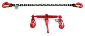 Set 2 piese lant pentru protectie incarcatura E-coat, clasa 8, cuplu montare 40kN