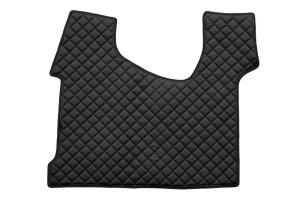 Set covor podea camion Mercedes Actros ECO-LEATHER, set 3 buc. (material - eco-piele, culoare - negru, cabina ingusta 230 cm) potrivit MERCEDES ACTROS MP4 - Img 3