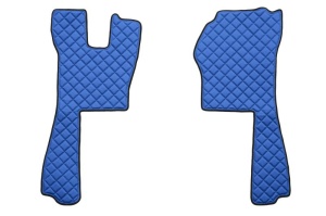 Set covor podea camion potrivit Scania ECO-LEATHER, set 5 buc (material - eco-piele, culoare - maro, pentru transmisie manuala) potrivit SCANIA P,G,R dupa 2004 - Img 2