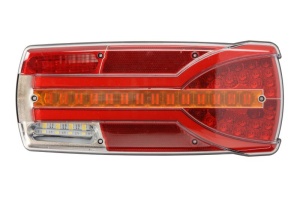 Stop lampa spate dreapta CARMEN LED, 12/24V, semnalizator, anti-Proiectoare ceata, lumini marsarier, lampa stop, lumina parcare, reflector, rosu stop deschis