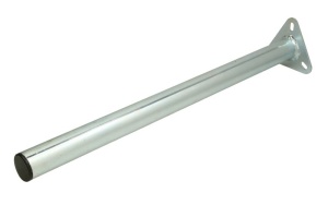Suport fixare aripa teava, diametru: 42mm, lungime: 600mm, triunghi, zincat