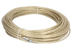 Cablu prelata, diametru: 6mm, lungime: 42m cu fitinguri hardware