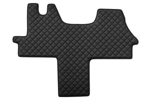 Covoras Auto F-CORE, pe intregul etaj 1 buc. potrivit CITROEN JUMPER III; FIAT DUCATO; PEUGEOT BOXER dupa 2006 (eco-piele / velours, negru)