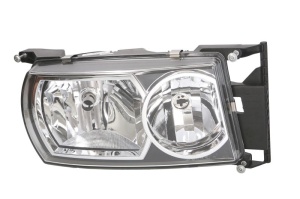 Far dreapta H1/H7, manual, fundal negru SCANIA P,G,R,T dupa 2003