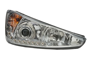 Far Dreapta potrivit SCANIA IRIZAR I4; IRIZAR I4 dupa 2007 (H7/LED/PY21W, culoare insert: cromat)