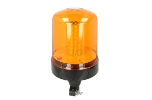 Girofar portocaliu, camion 12/24V, LED, tubular cap