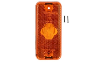 Lampa gabarit Dreapta/Stanga, portocaliu, W5W, inaltime 50mm; latime 110mm; adancime 18mm, 24V potrivita DAF 95 XF; RVI PREMIUM; VOLVO FE, FL; IVECO DAILY III dupa 1996