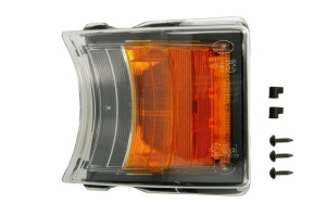 Lampa Semnalizator fata stanga/dreapta culoare sticla: portocaliu, H21W,, cu Lumini zi SCANIA P,G,R,T dupa 2003