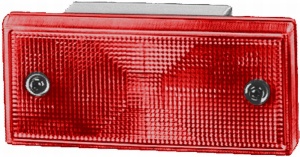 Lumini frana camion 196x88 rosu