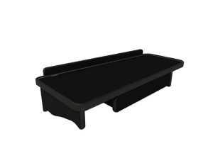 Raft interior cabina Dreapta potrivit SCANIA R II, S dupa 2016 (culoare: gri, serie: CLASSIC)