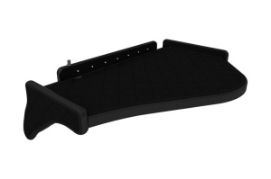 Raft interior cabina Mijloc potrivit VOLVO FH, FH16 dupa 2003 (fara gaura in covor, Panou LED, lumina alba, cabina, culoare: negru, serie: ELEGANCE)