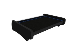 Raft polita interior cabina (mijloc, culoare: albastru, serie: CLASSIC) potrivit MERCEDES