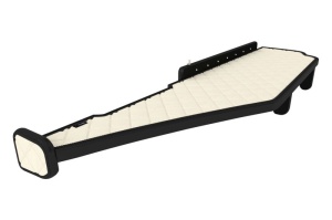 Raft polita interior cabina (panou LED, lumina alba; cabina lata 250 cm; lung, lung, culoare: bej, serie: ELEGANCE) potrivit MERCEDES