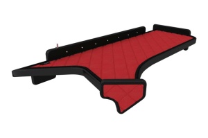 Raft polita interior cabina (panou LED, lumina alba; lung, lung, culoare: rosu, serie: ELEGANCE) potrivit IVECO