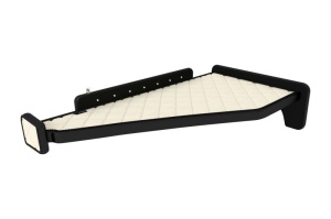Raft polita interior cabina (panou LED, lumina alba; mijloc, culoare: bej, serie: ELEGANCE) potrivit MERCEDES