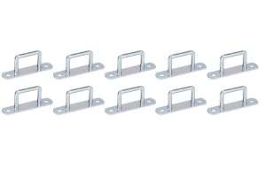 Set 10 bucati carlig prelata patrat intalime 20mm