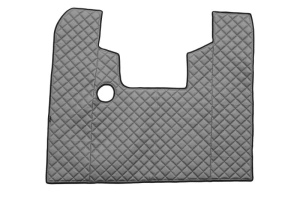 Set covor podea camion potrivit Scania ECO-LEATHER, set 3 buc. (material - eco-piele, culoare - gri, pentru transmisie manuala) potrivit SCANIA 4 1995-2008 - Img 3