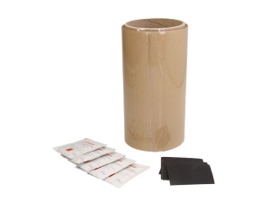 Set reparatie prelata transparent, contine manual instructiuni, hartie abraziva, banda H-Plast Roll, servetele degresare suprafete 220x22cm