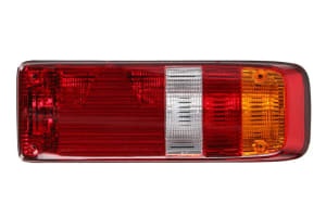 Stop lampa spate dreapta (cu lampa ceata, lumina marsalier, cu lumina stop, lumina parcare, reflector triunghiular, cu soclu) potrivit KOGEL; SCHMITZ