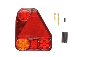 Stop lampa spate dreapta LED, 12/24V, semnalizator, anti-Proiectoare ceata, lampa stop, lumina parcare, triunghi reflector