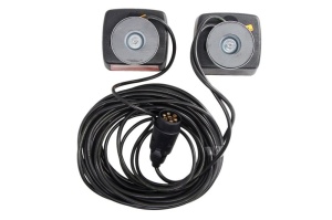 Stop lampa spate stanga/dreapta cu magnet, bulb deschis 12V, semnalizator, lampa stop, lumina parcare, fire 12m, cu a 7 pini soclu - Img 2