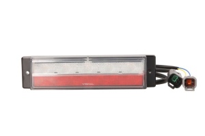 Stop lampa spate stanga/dreapta LED, 24V, semnalizator, lampa stop, lumina parcare, Semnalizator, CTL15, cu BL15 lampa soclu, cu exterior